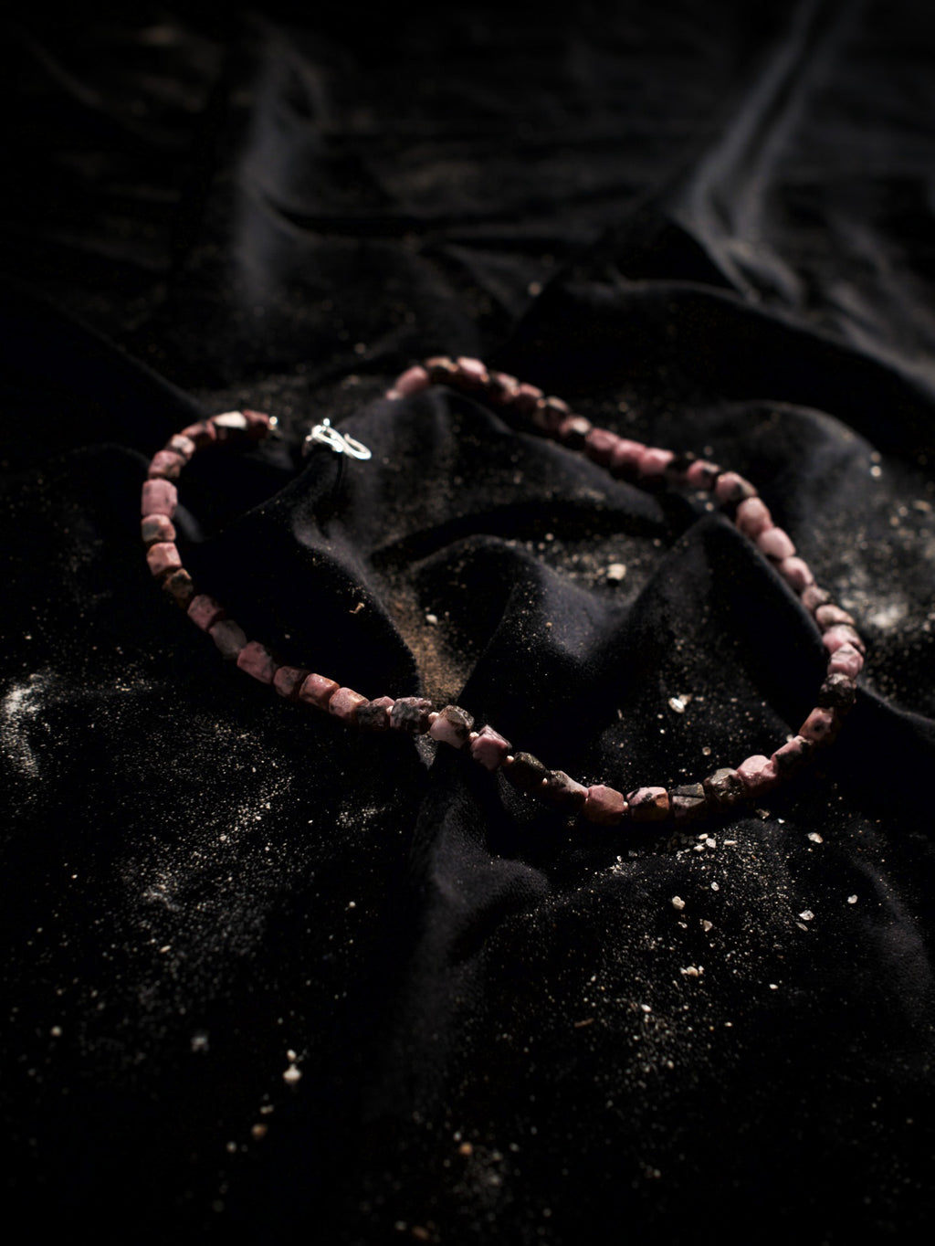 Girocollo Nuggets con Rodonite della Valmalenco