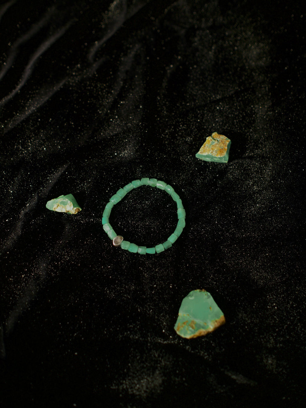 Bracciale Nuggets in Crisoprasio