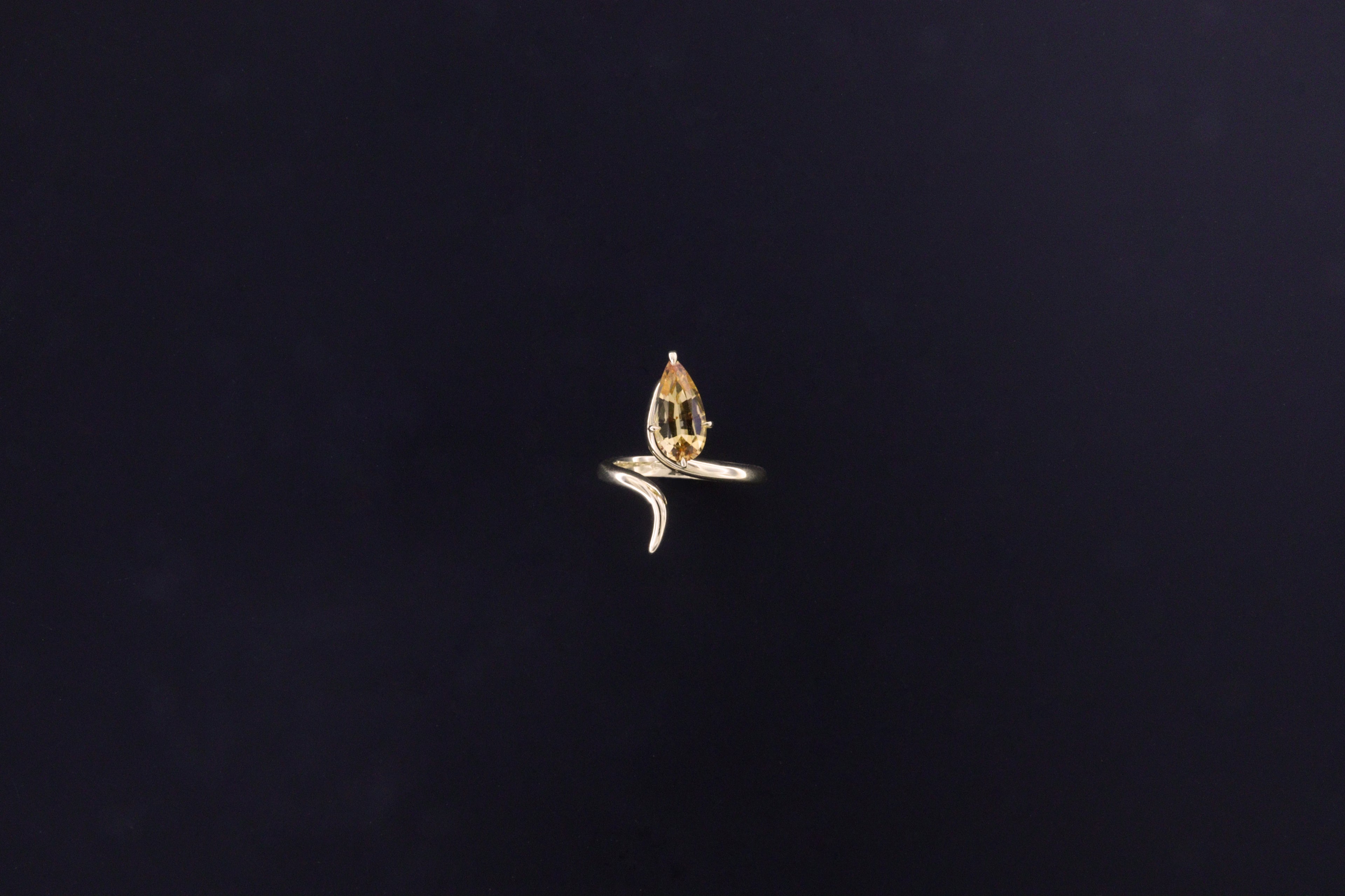 Serpe con Topazio Imperiale