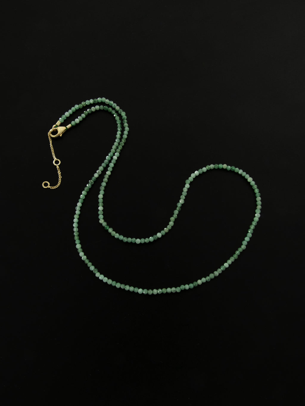 Girocollo Beads con Smeraldi