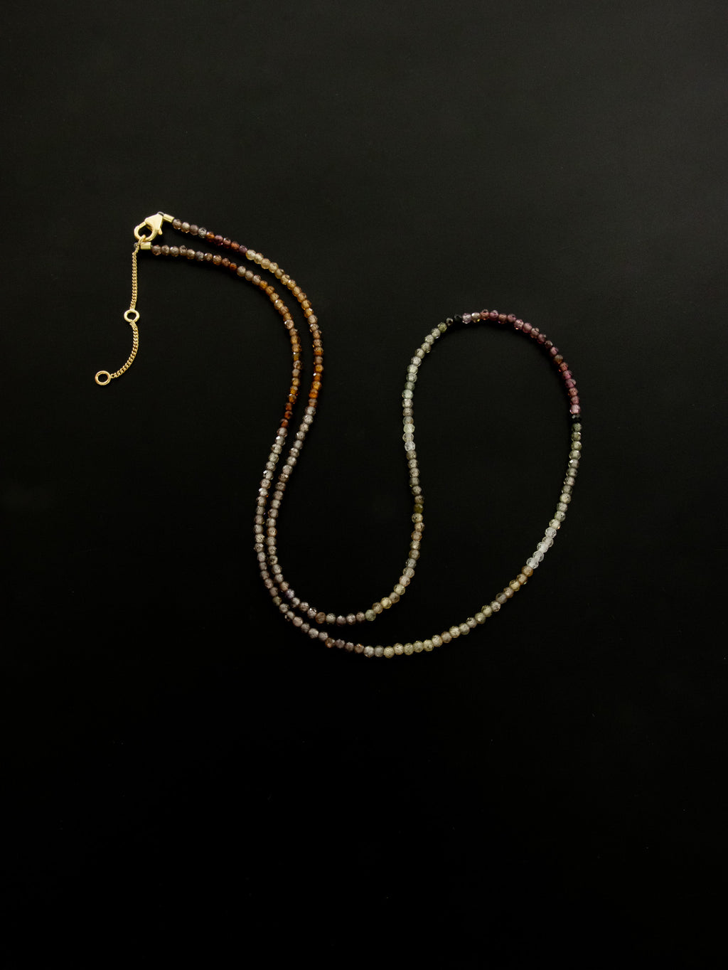 Girocollo Beads con Zaffiri