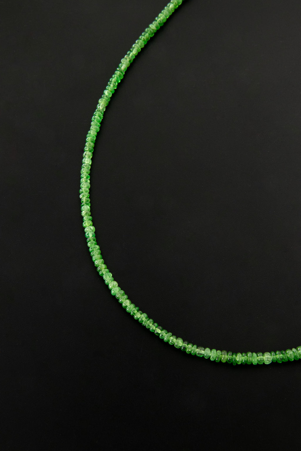 Girocollo Beads con Tsavorite
