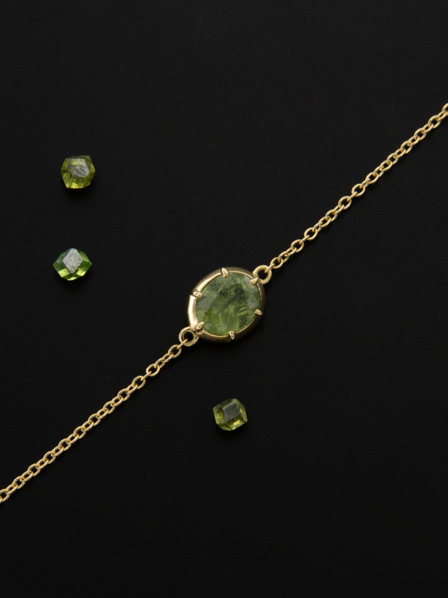 Bracciale con Demantoide