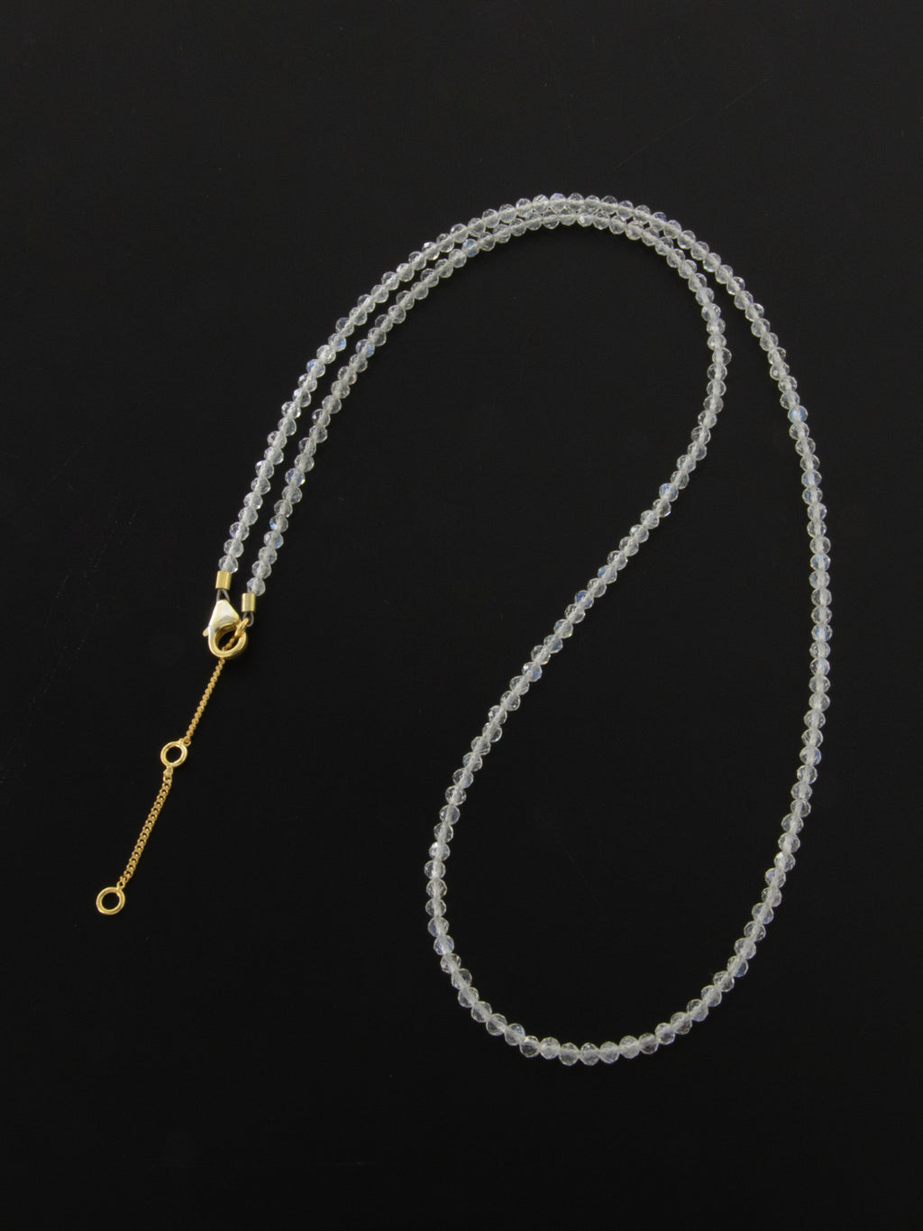 Girocollo Beads con Pietra di Luna