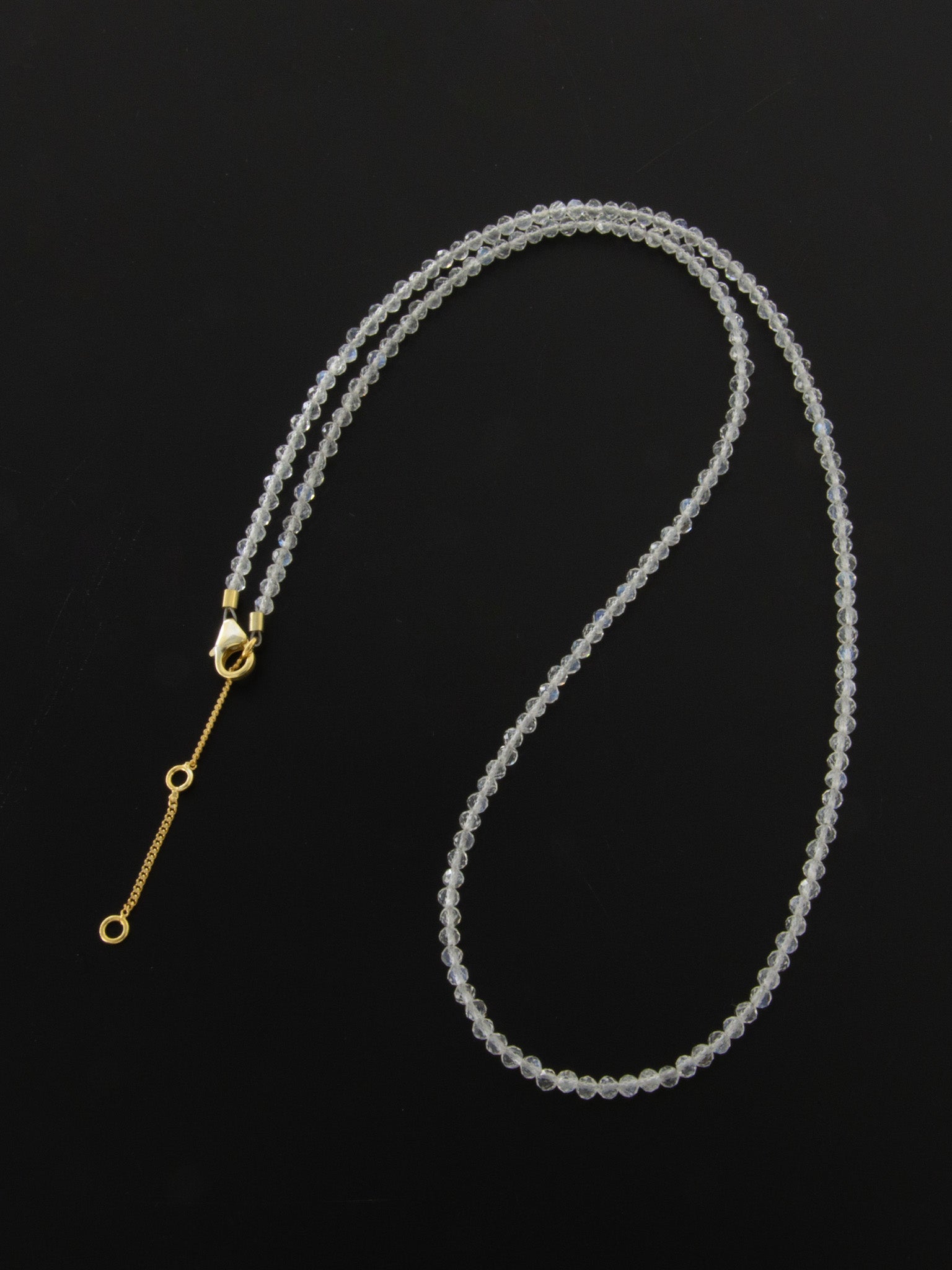 Girocollo Beads con Pietra di Luna