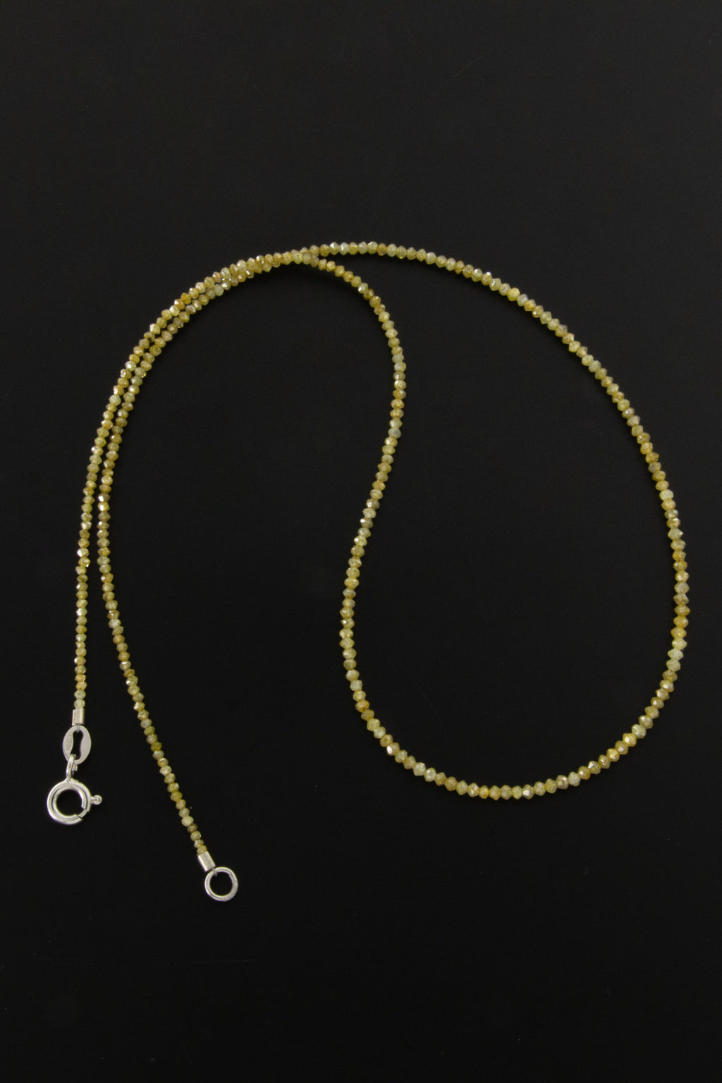 Girocollo Beads con Diamanti