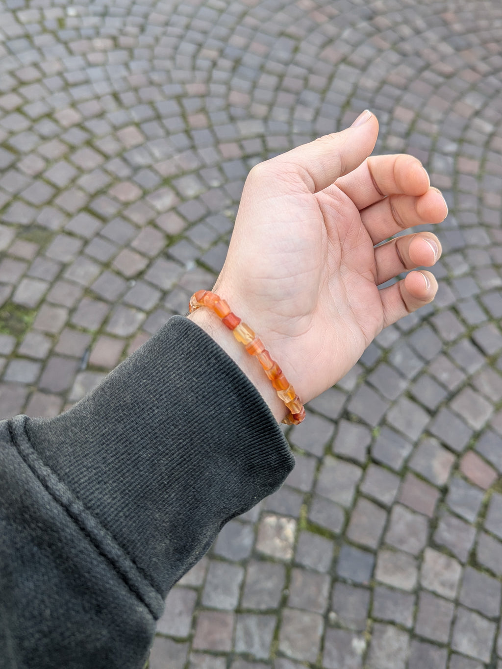 Bracciale Nuggets in Corniola