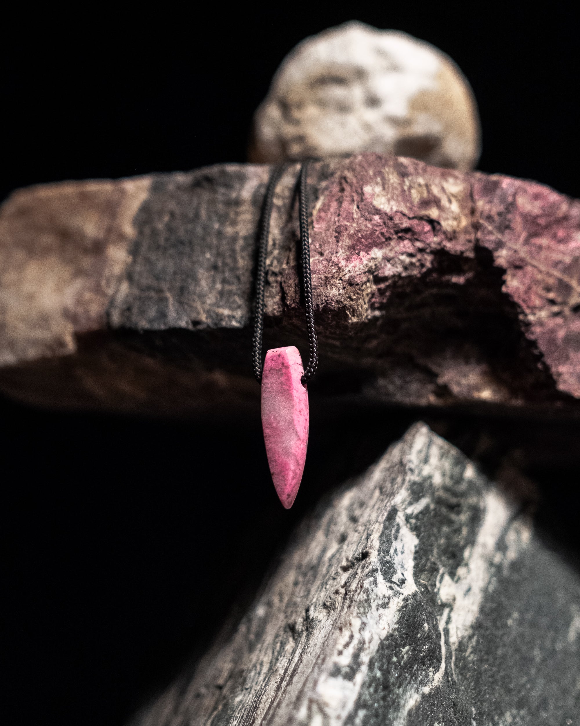 Lancia Altavia con Rodonite del Passo del Muretto